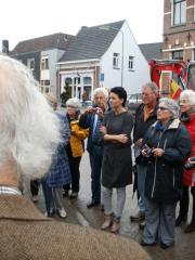 Stolpersteenlegging Bertha Heijmans-Heimans woensdag 9 juli 2014. Foto’s Kyra Broshuis, Ans Luiken en Fons Monasso.